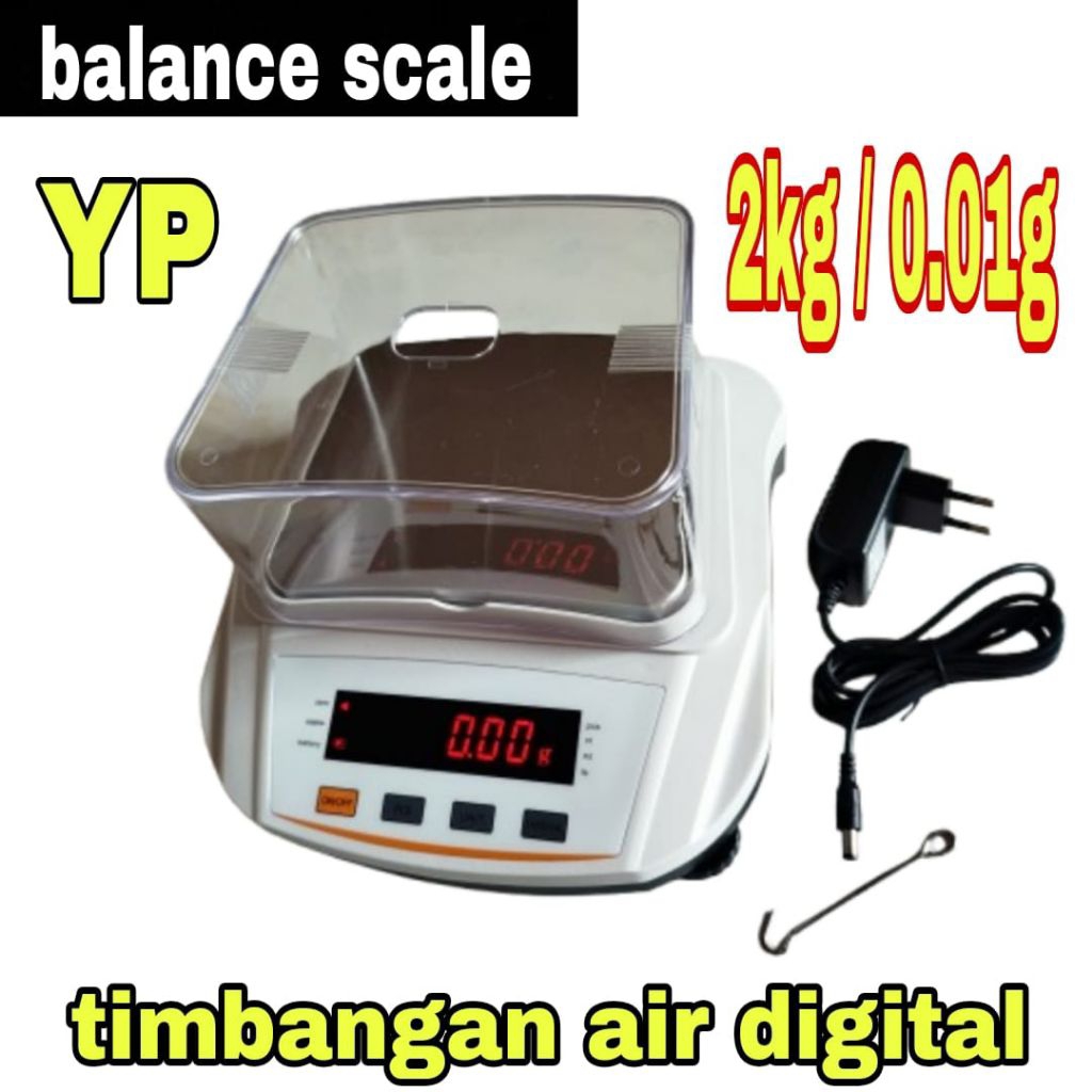 timbangan emas timbangan kadar air digital 2000gr 0.01g 2 kg