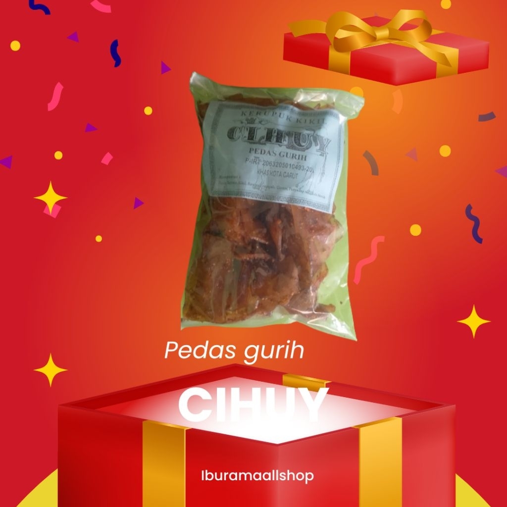 

Kerupuk Kikil Pedas CIHUY Khas Garut Camilan Renyah Gurih Enak Bikin Nagih