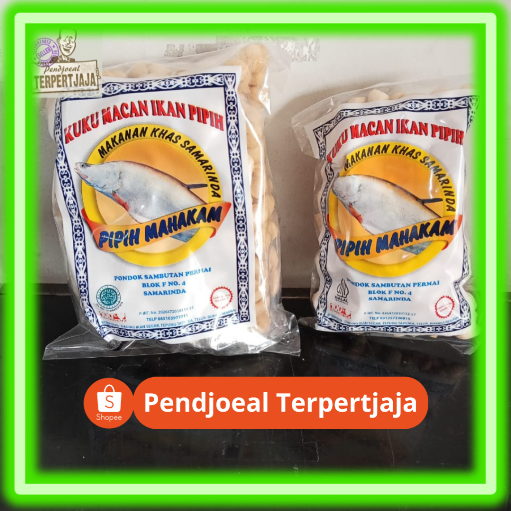 

Amplang Pipih Mahakam Kuku Macan Ikan Belida