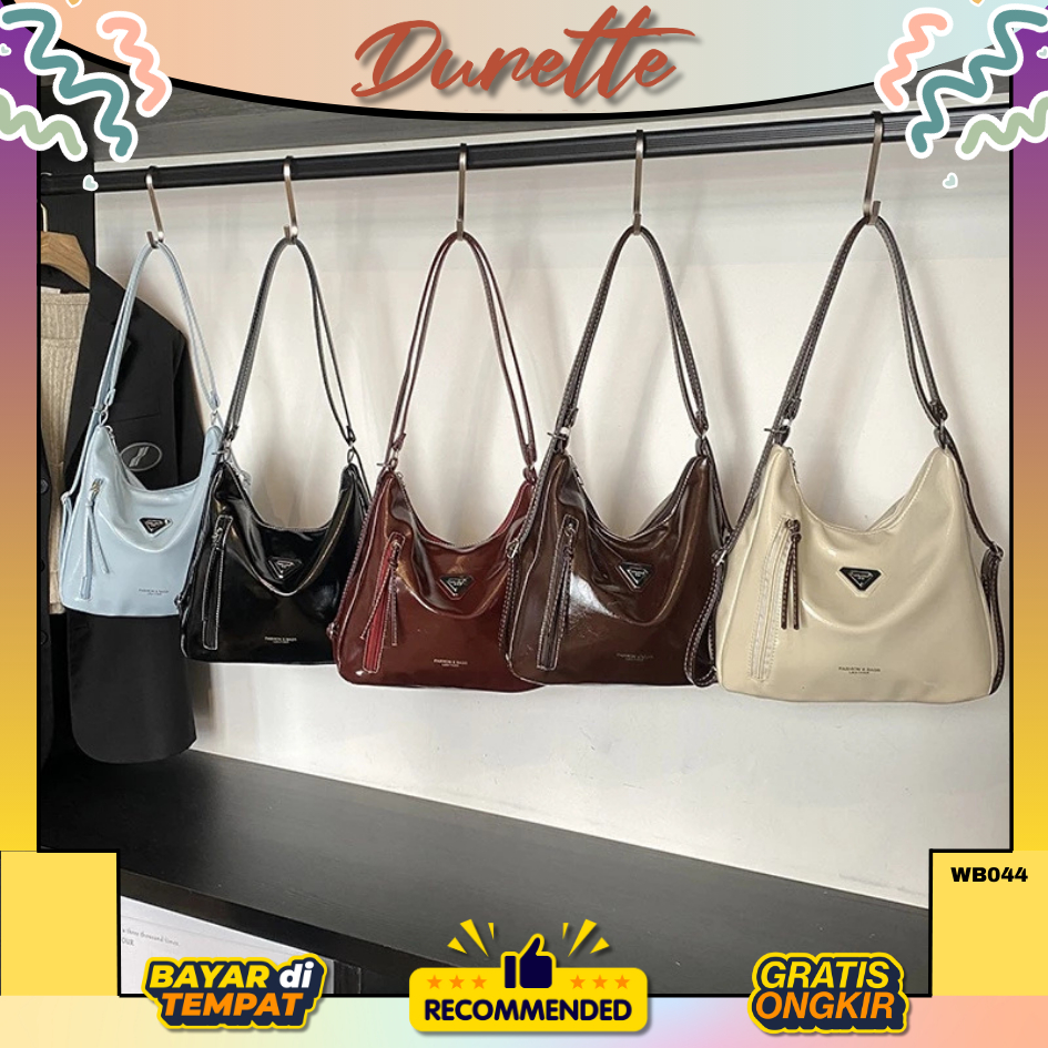 (WB044) Tas Bahu Wanita Tas Selempang Wanita Premium Terbaru Shoulder Bag Tas Ketiak Gaya Manis