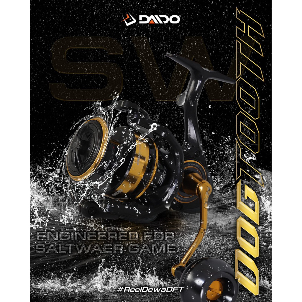 Reel Power Handle SW Daido DOGTOOTH PSSW versi 7.0