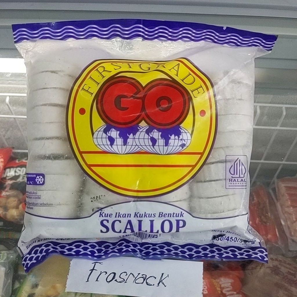 

GO SCALLOP 500G scallop ikan