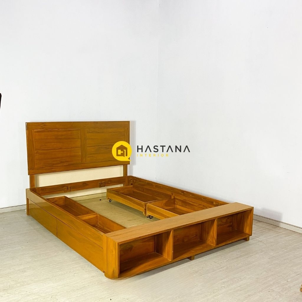 dipan minimalis dipan kayu jati dipan laci