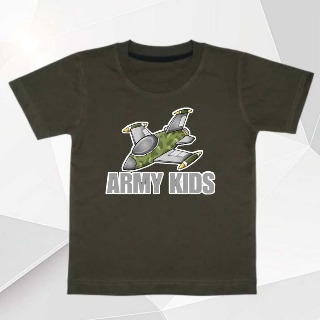 Kaos Anak Gambar Pesawat - Si Kecil Siap Mengangkasa