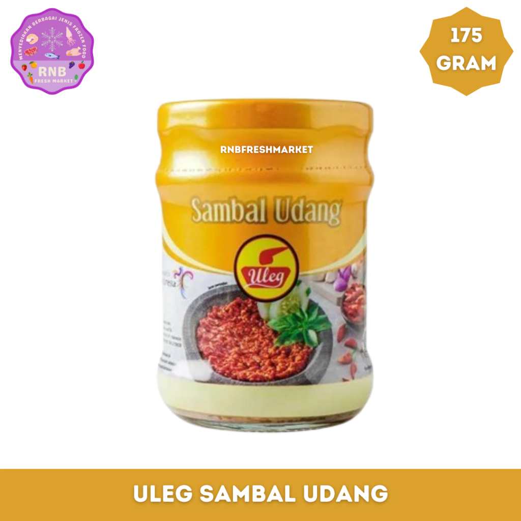 

Finna Uleg Sambal Udang Netto 175 Gram