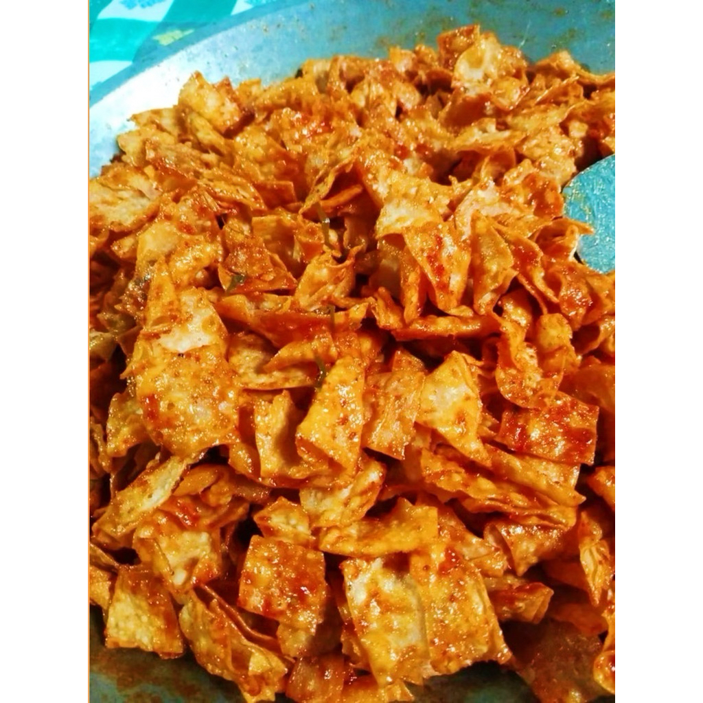 

Kripik Singkong Manggleng Pedas Manis / Balung Kuwuk/Balung kethek