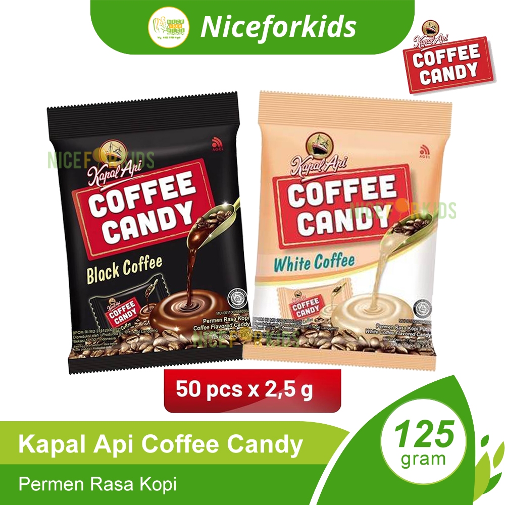 

Kapal Api Coffe Candy 125gr / Permen Kopi Kapal Api