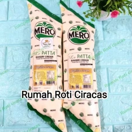

MERO LEPATTA VANILLA CREAM FILLING TOPPING 1KG SELAI KRIM VANILA ISIAN ROTI