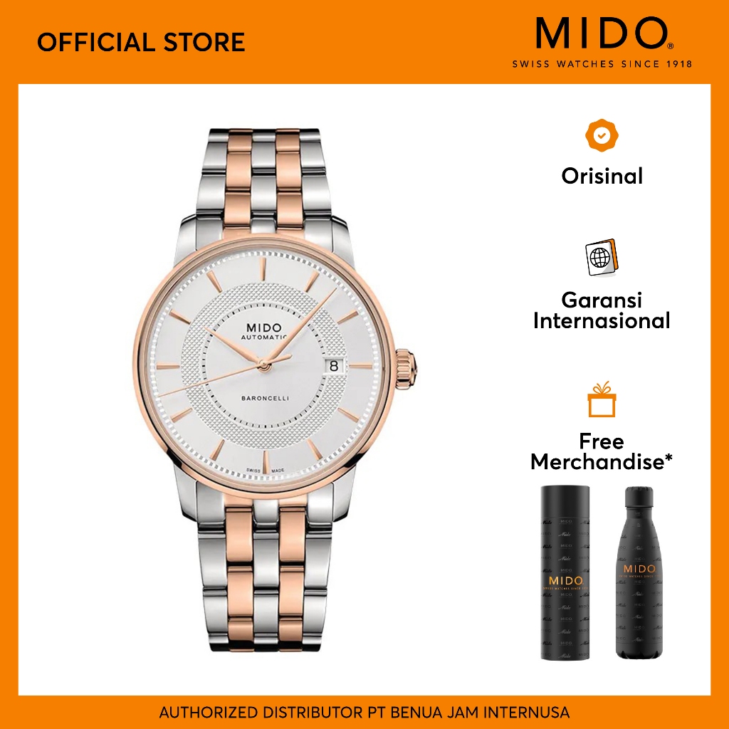 Jam Tangan MIDO Baroncelli Signature M037.407.22.031.01