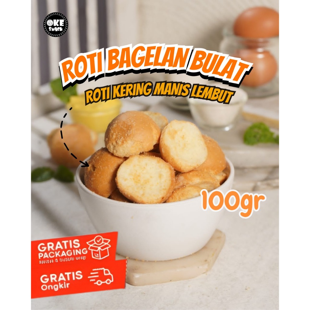 

Bagelan Bulat | Bagelan Gurih - 100g