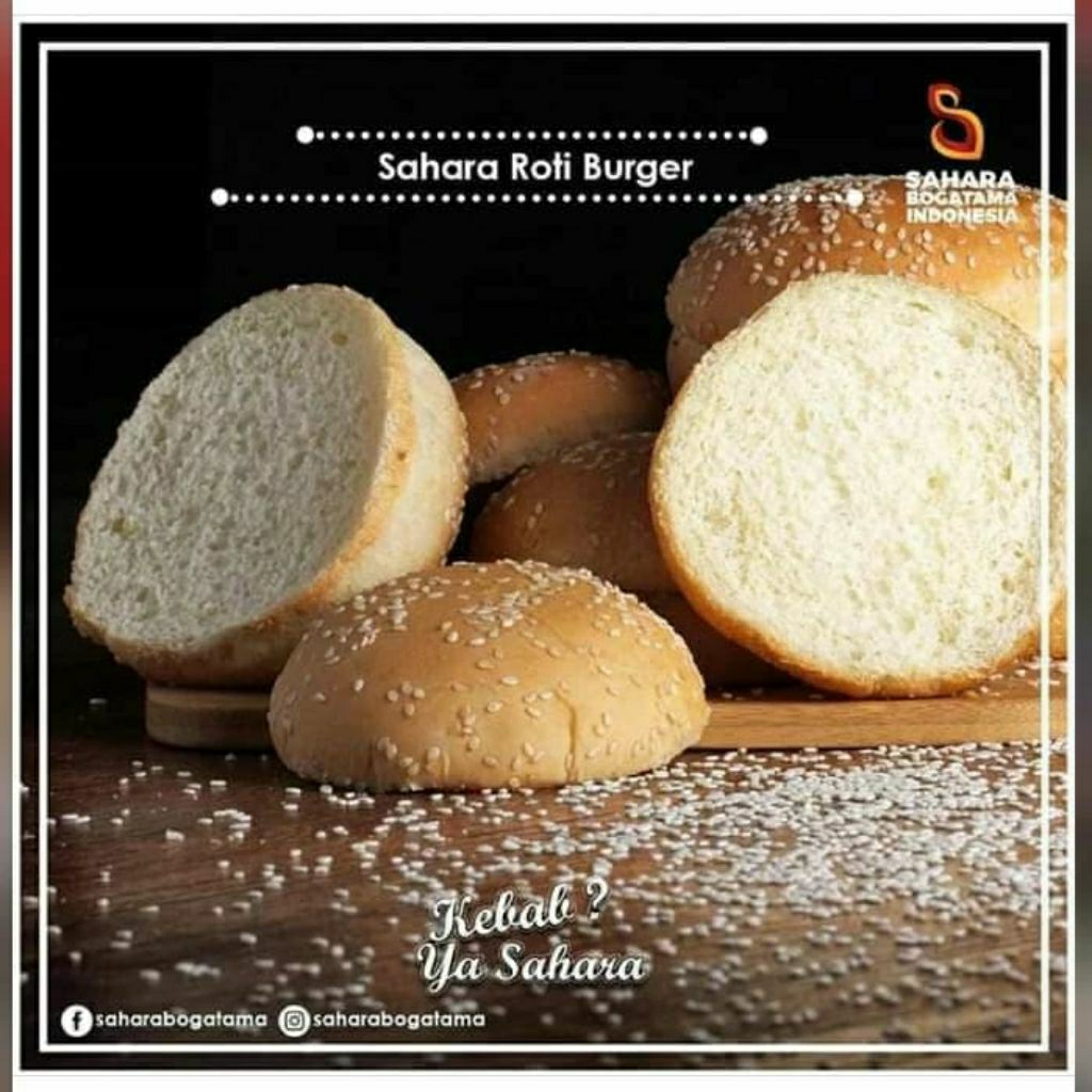 

Roti Burger Bidayah isi 10 bun