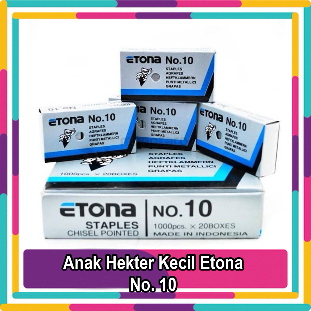 

Etona anak hekter no 10 (4pcs)