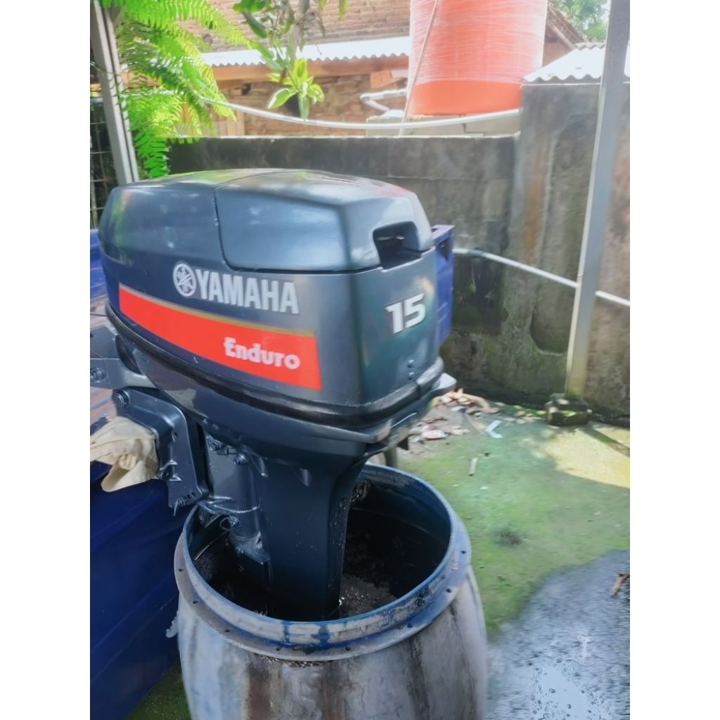 mesin tempel Yamaha 15 pk outbond mesin perahu 15 hp