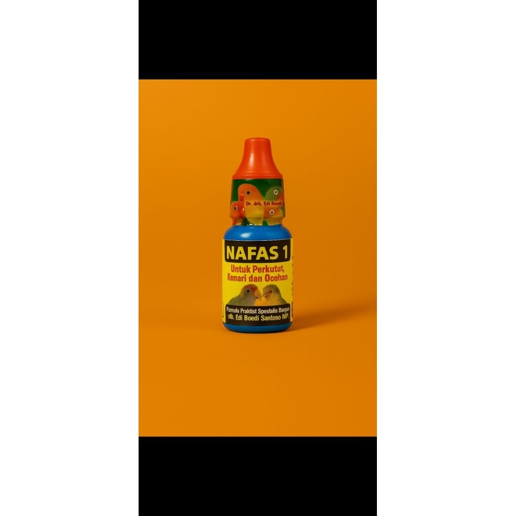 NAFAS 1 FORMULA  PERNAFASAN SEHAT UNTUK BURUNG UKURAN 1BOTOL