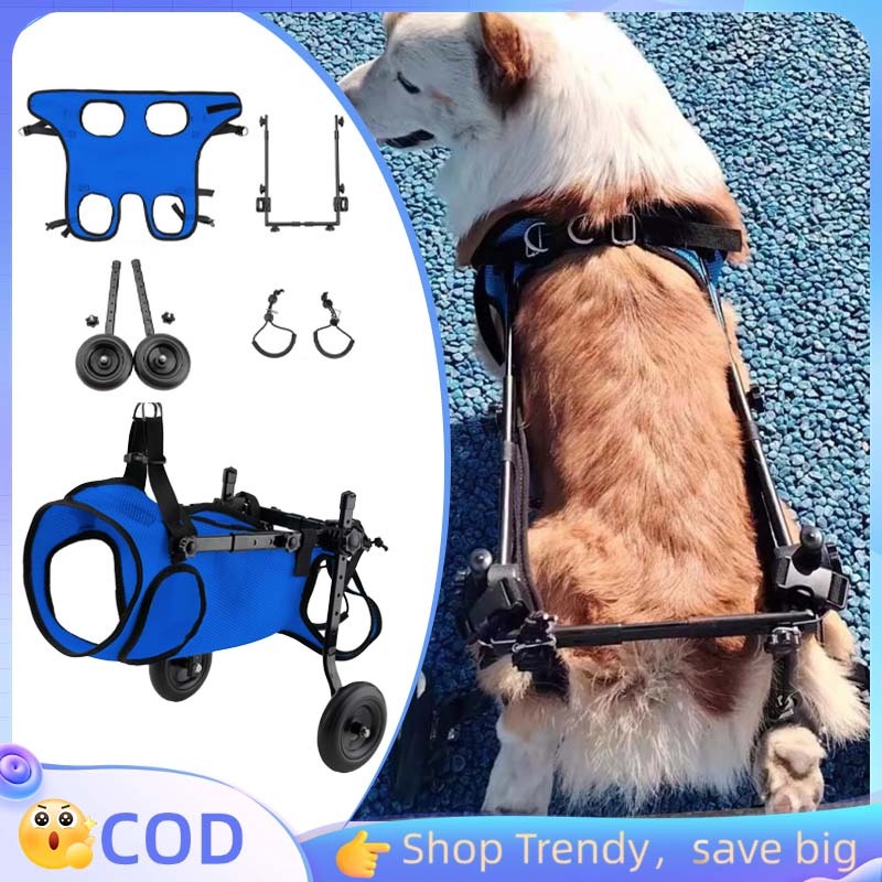 Wheelchair Anjing Wheelchair Disable Dog Kursi Roda Kucing Pet Wheelchair
