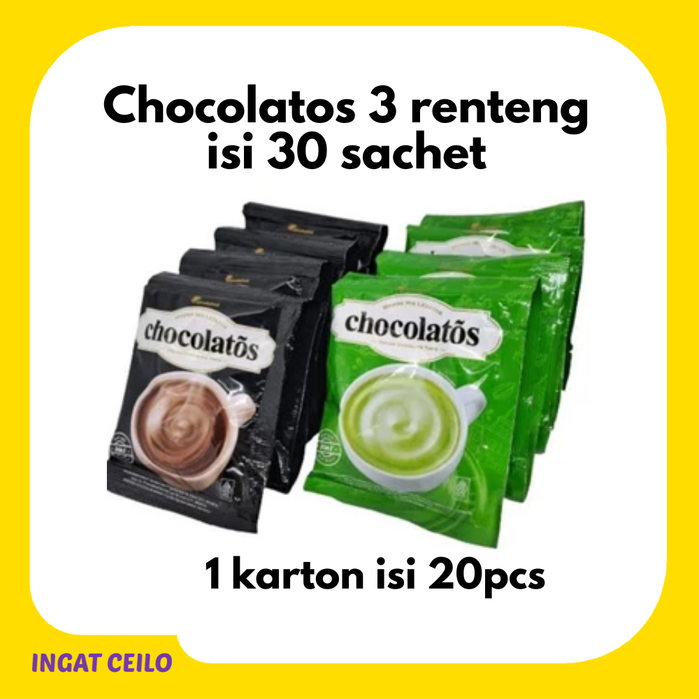 

Chocolatos Matcha & Drink Sachet 10 x 28g