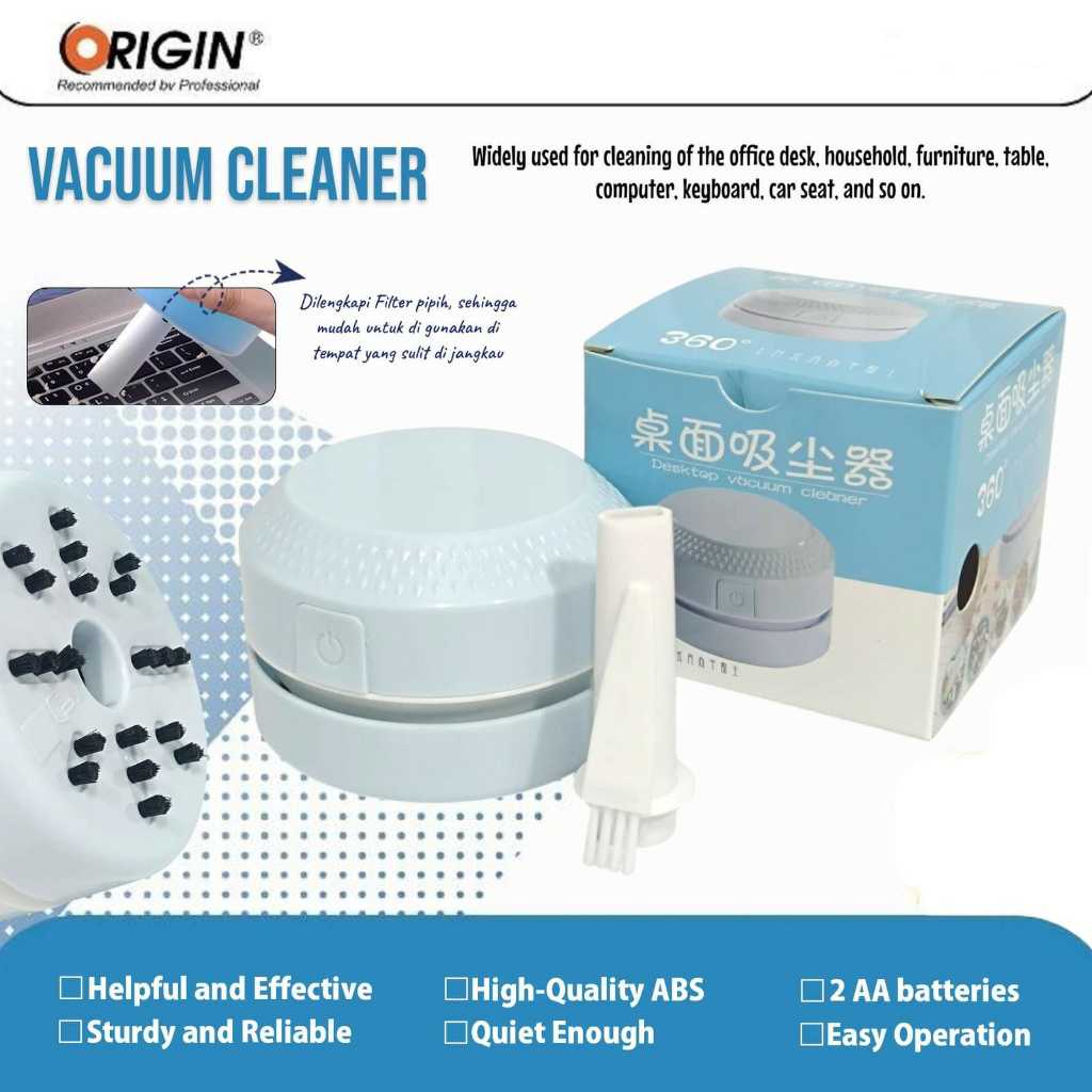 Mini Vacuum Cleaner / Vacuum Cleaner Portable / Desktop Vacuum Cleaner / Penyedot Debu Kecil / Pengh