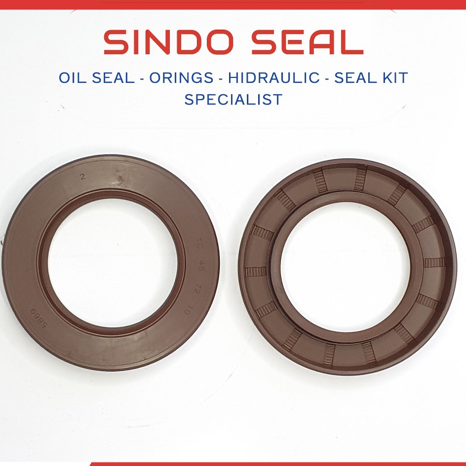 OIL SEAL TC 35X52X8 35*52*8 35 52 8 FKM TAHAN PANAS