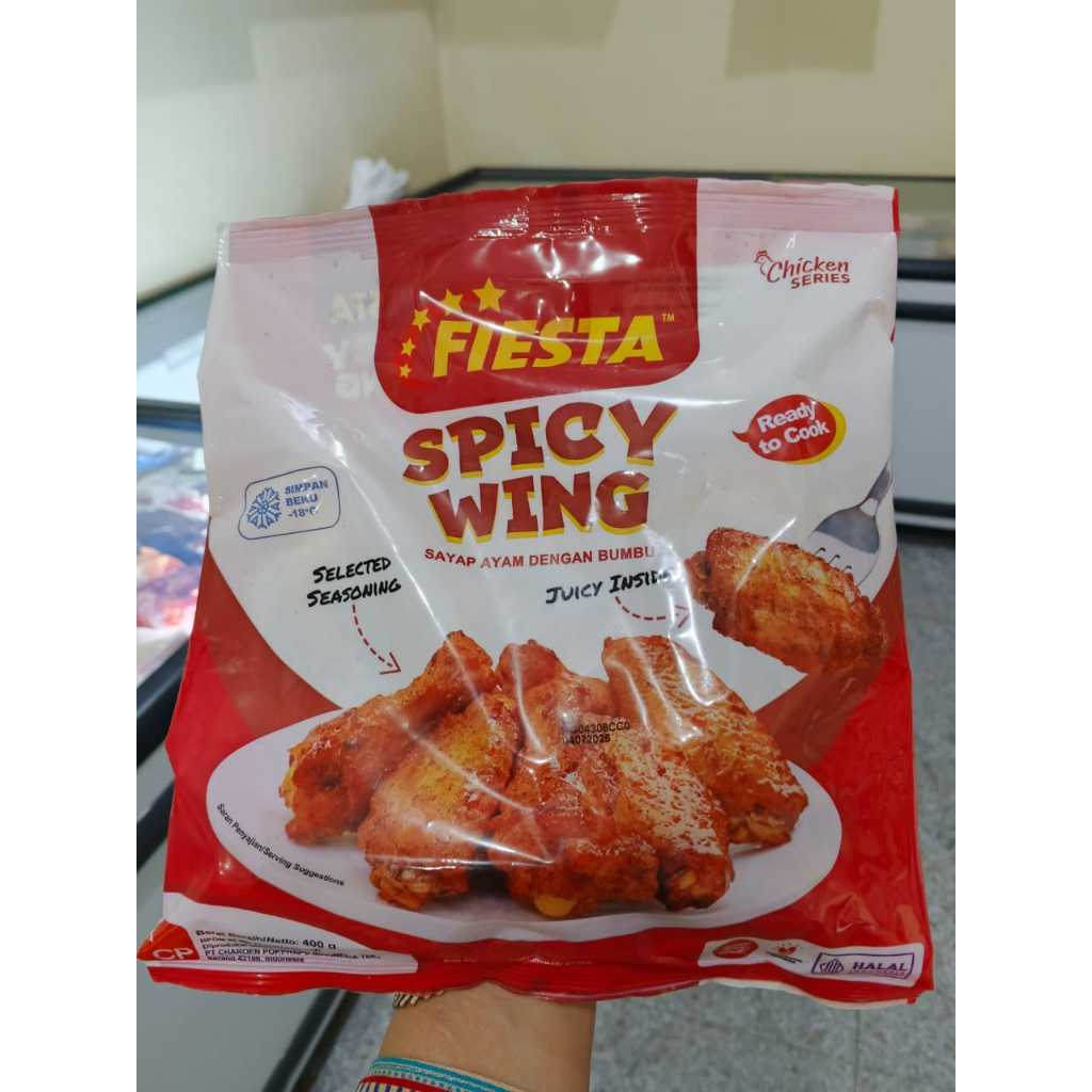 

Fiesta spicy wing 400 gram