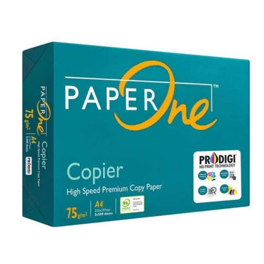 

kertas A4 paper one 75Gram Copier Photocopy paper - HVS