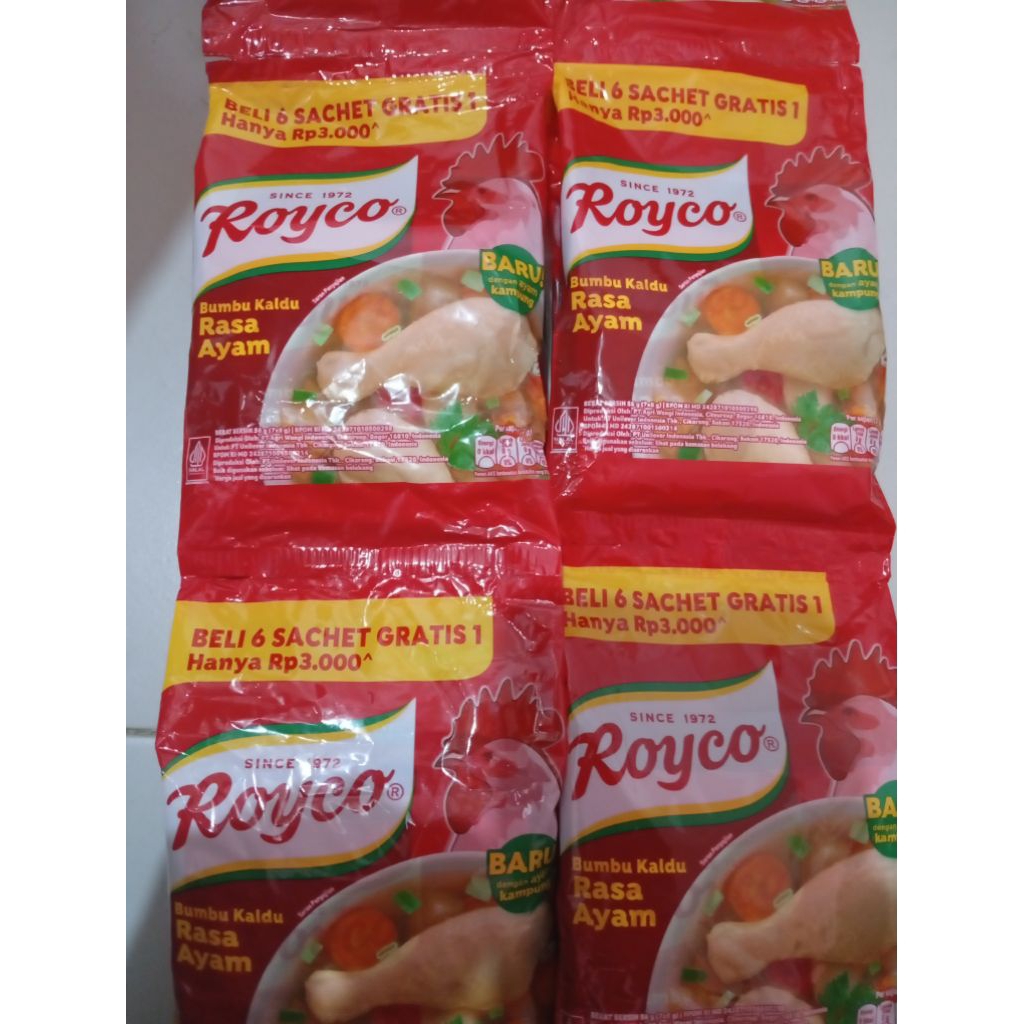 

Royco ayam sachet 6+1