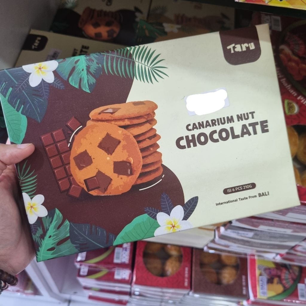 

TARU COOKIES. OATMEAL, CANARIUM NUT. OLEH OLEH BALI
