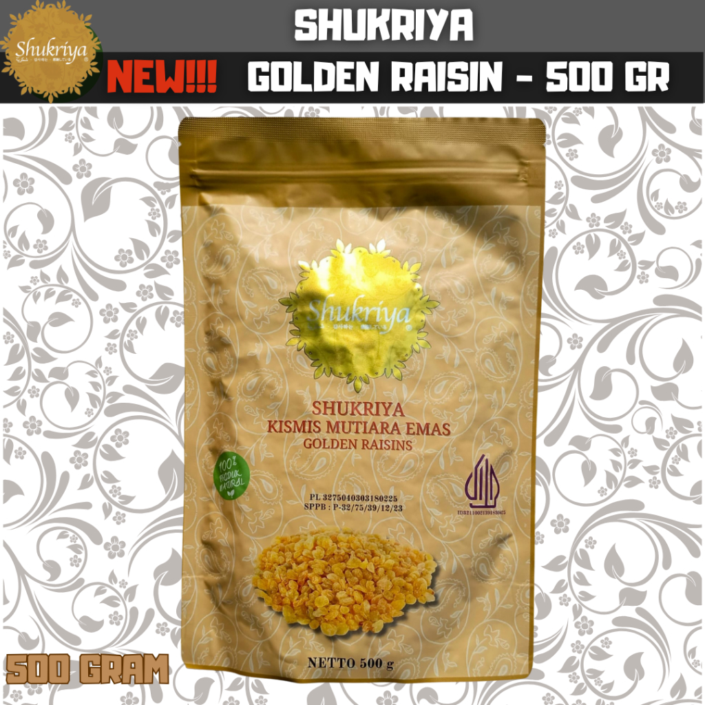

Shukriya Raisins (Kismis) 500 Gram