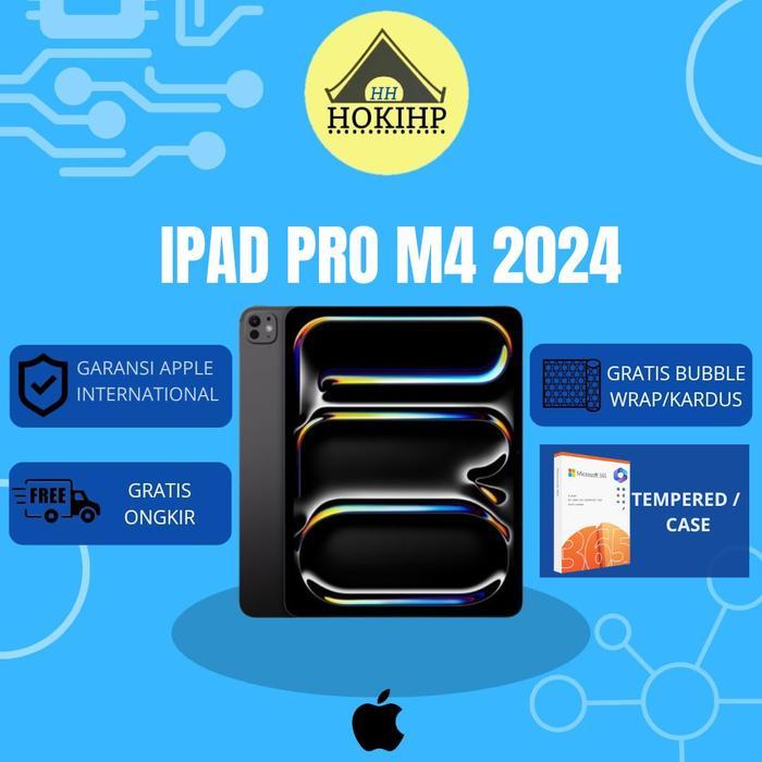 APPLE IPAD PRO M4 2024 11Inch 256GB | 512GB WIFI ONLY NEW SEGEL BNIB