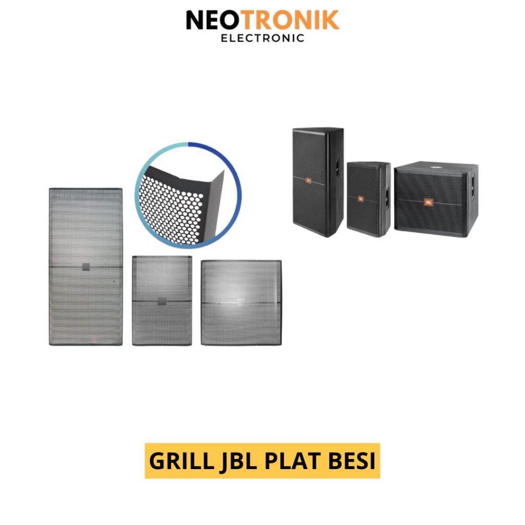Grill Speaker JBL Plat Besi 725/715/718