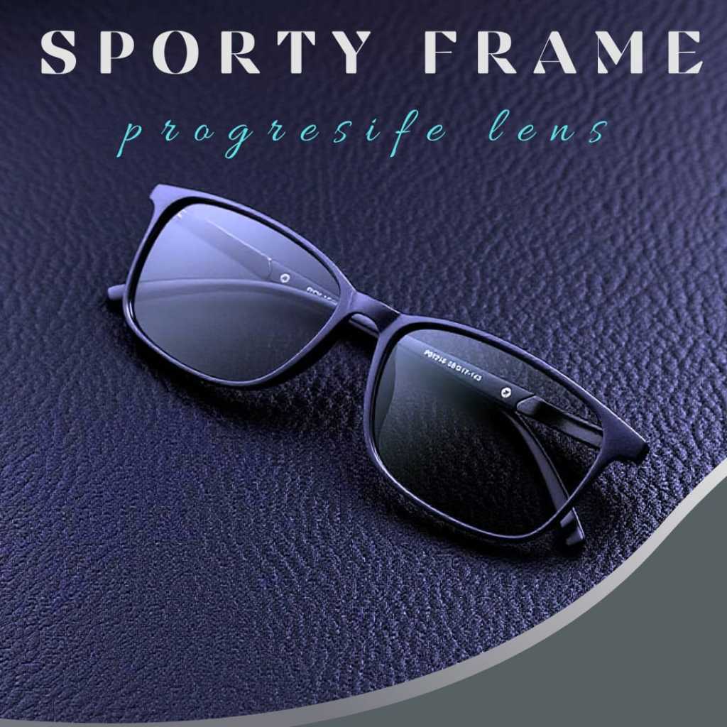 rajhendra_ - Police Kacamata Oval Progresif Plus Photocromic Anti Radiasi Baca Jalan Pria Wanita