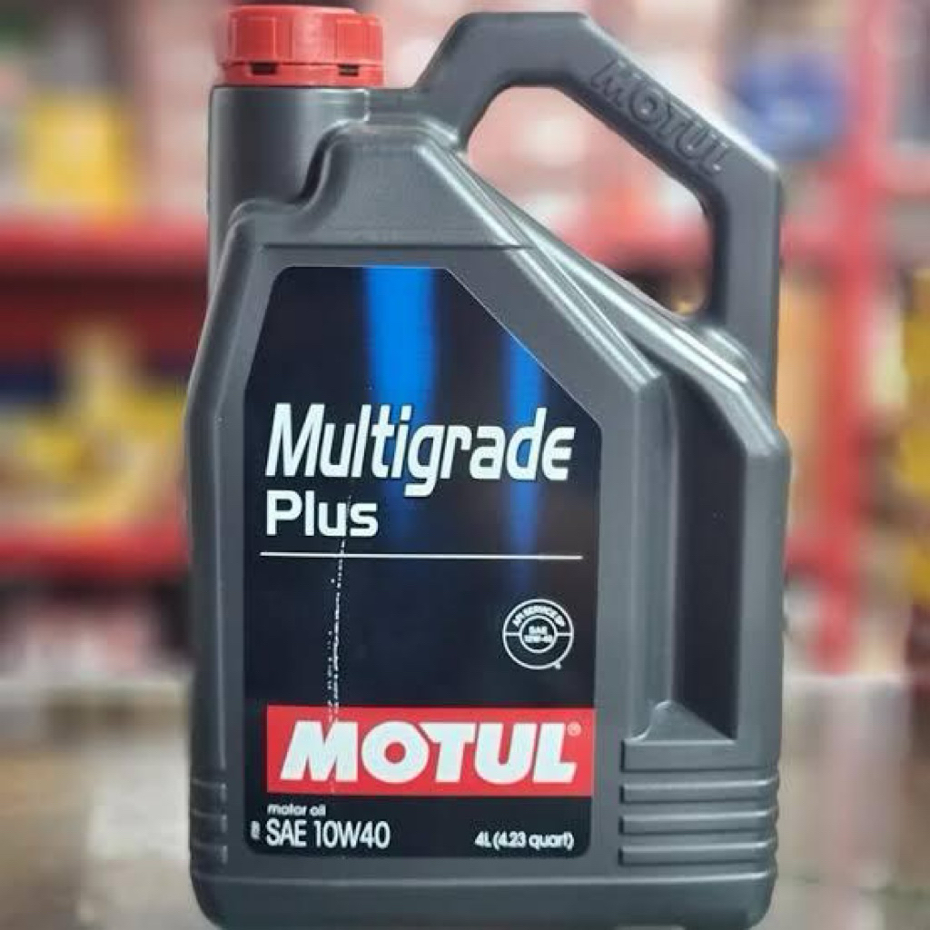 OLI MESIN MOBIL MOTUL MULTIGRADE PLUS MOTUL SAE 10W40 4LITER