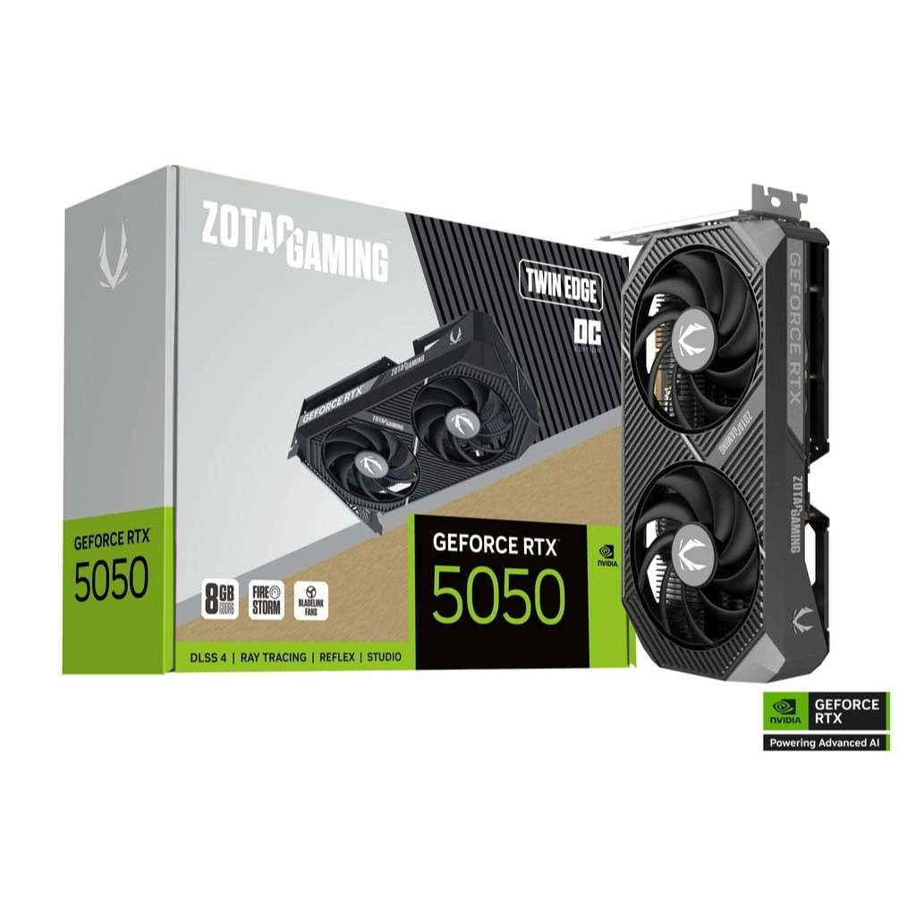 ZOTAC VGA GEFORCE RTX 5050 TWIN EDGE OC 8GB GDDR6 3Y