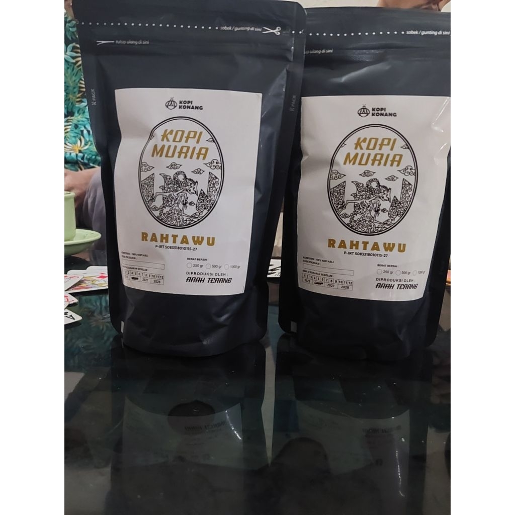 

KOPI ROBUSTA MURIA RAHTAWU | KOPI LELET MURIA 200 Gram