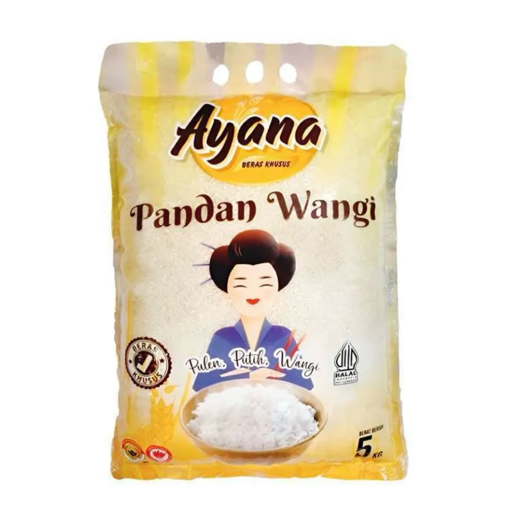 

Beras Ayana Pandan Wangi 5 kg