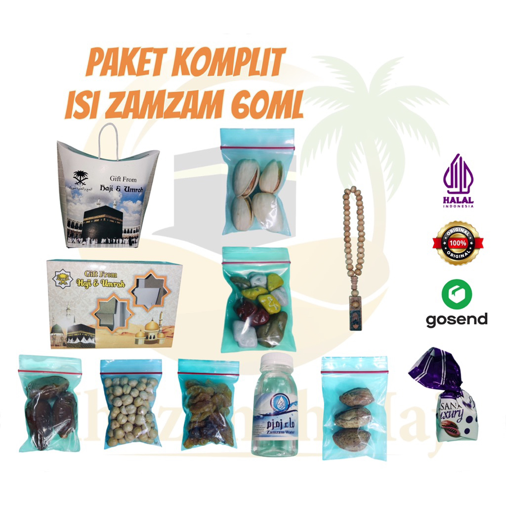 

Paket Oleh Oleh Haji & Umroh komplit (per 1 paket)