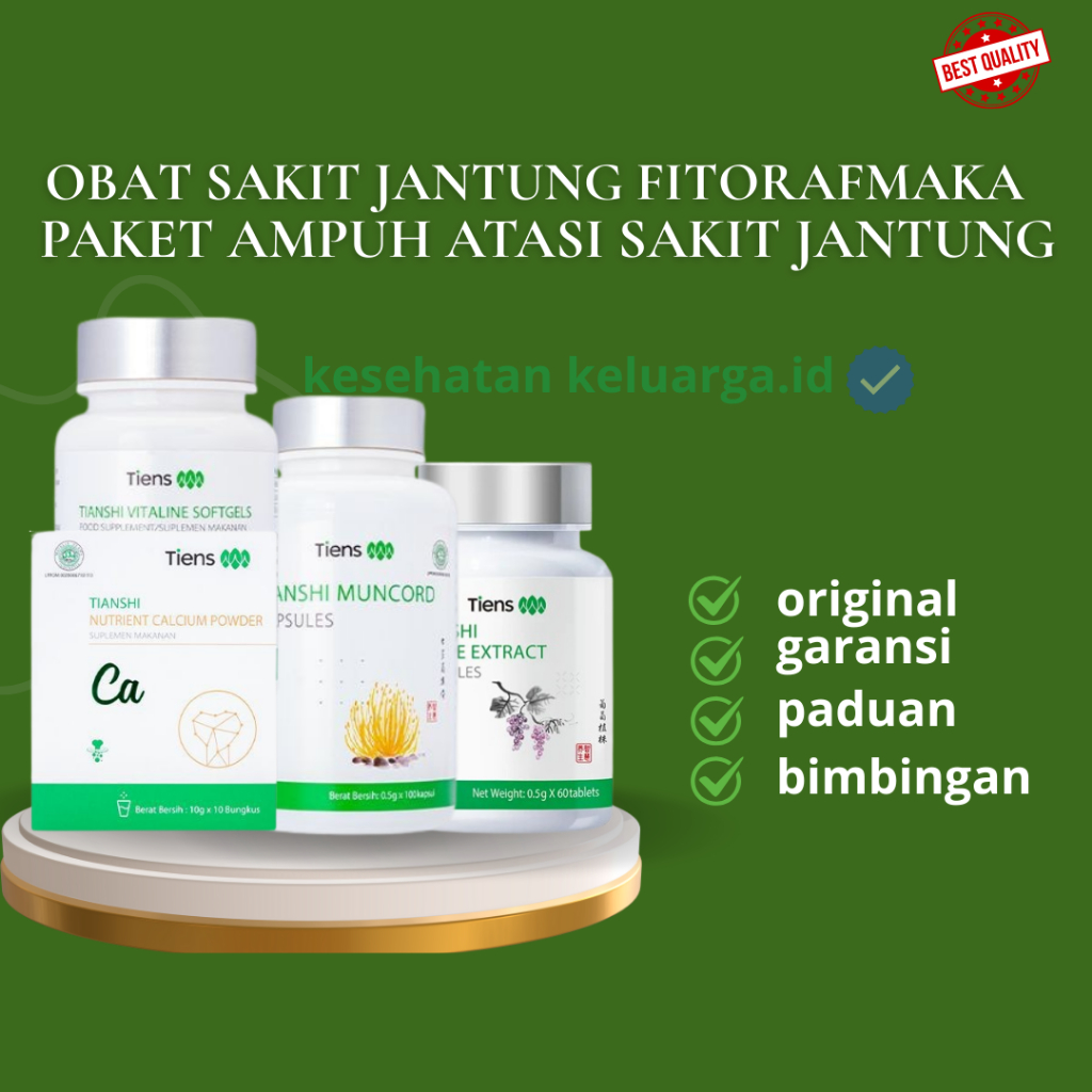 rekomensi obat herbal untuk penyakit jantung| membantu menyembuhkan secara alami cocok untuk penderi
