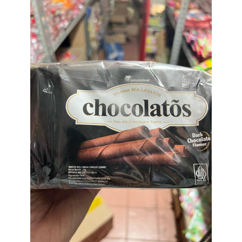 

Gery chocolatos dark chocolate 1 pack isi 10 bungkus