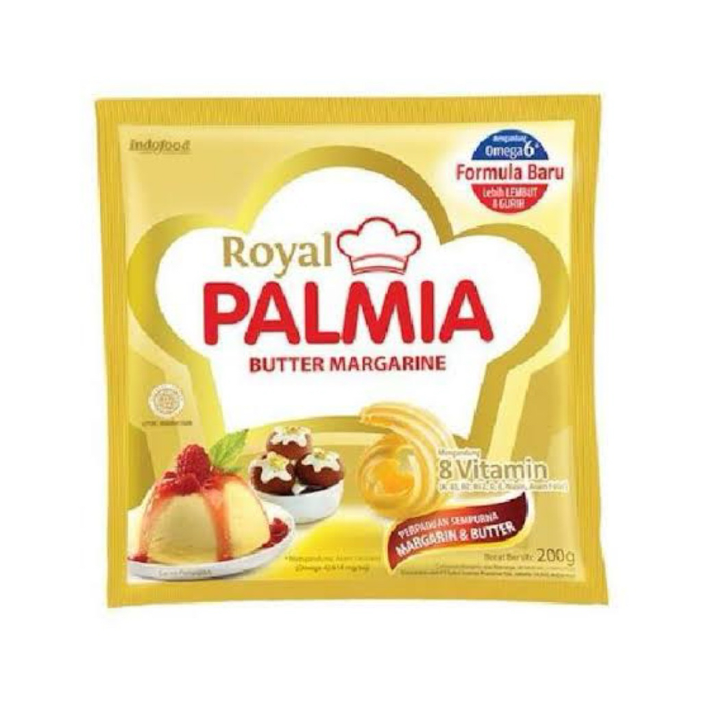 

royal palmia margarine berat 200gr