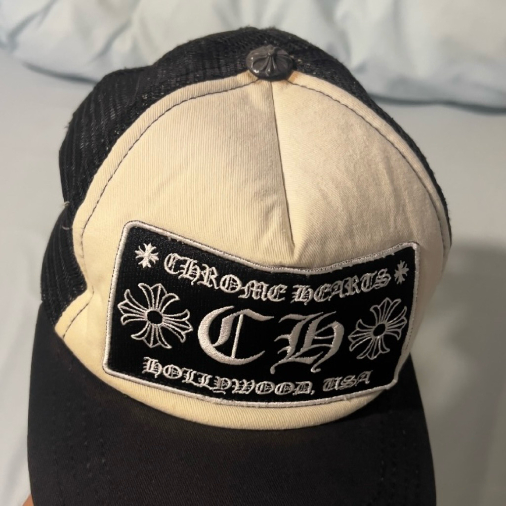 chrome hearts trucker hat