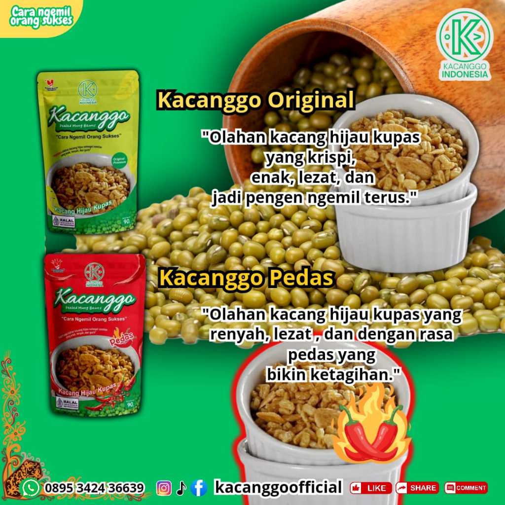 

Kacanggo Kacang Hijau Kupas Goreng Cemilan Kacang Hijau Sehat Nikmat