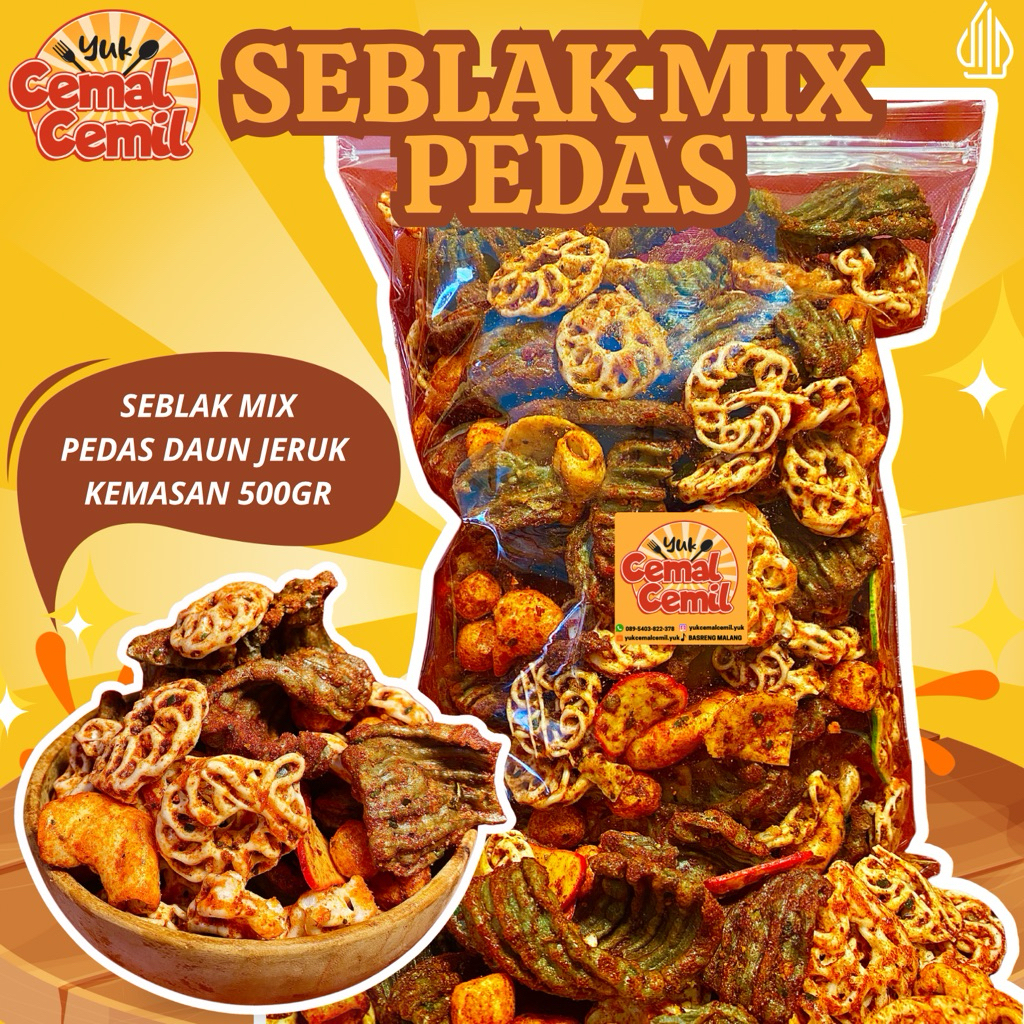 

SEBLAK MIX PEDAS 500gr