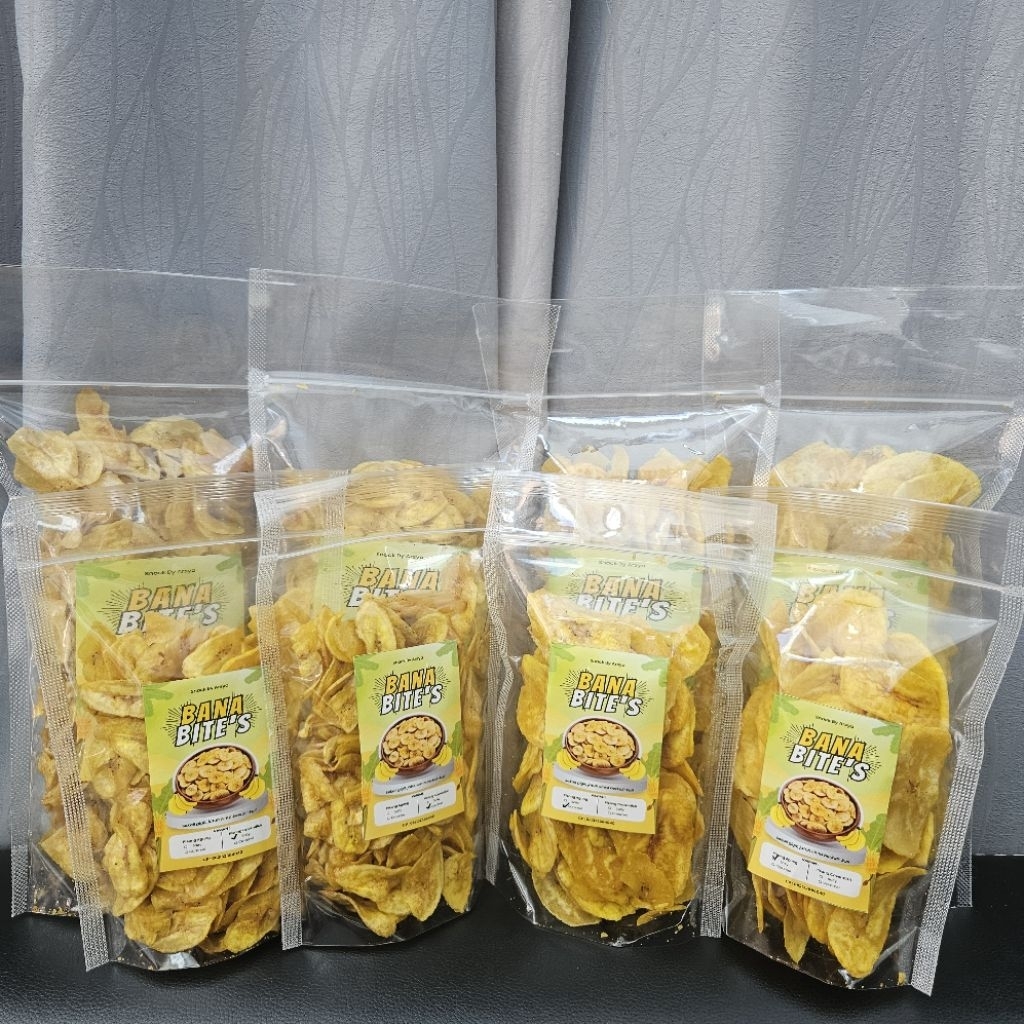 

BANABITE'S 100gr - kripik pisang khas Lumajang