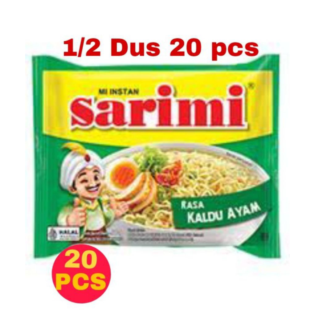 

sarimi Rasa kaldu ayam 1/2 Dus isi 20pcs