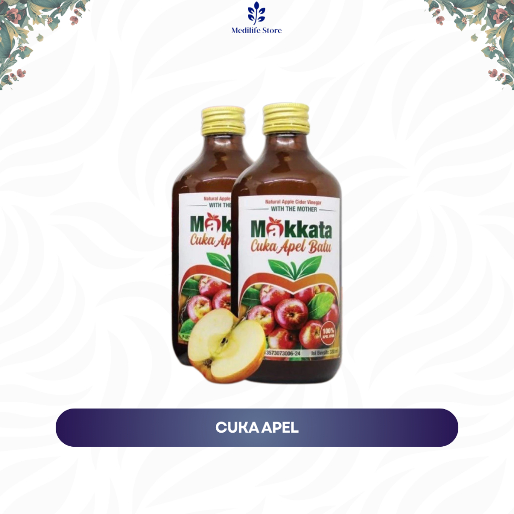 

CUKA APEL MOKATA SHERIN - original 100% herbal asli | bantu diet alami, detox & turun berat badan