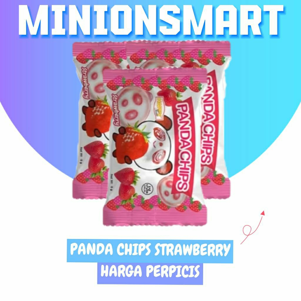 

panda chips, coklat, strawberry, minionsmart