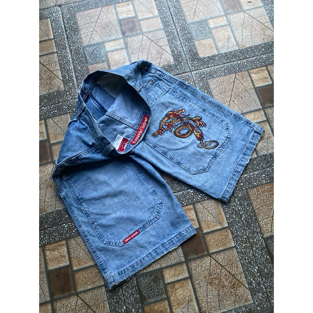 jnco jeans drgaon jorts vintage rare y2k