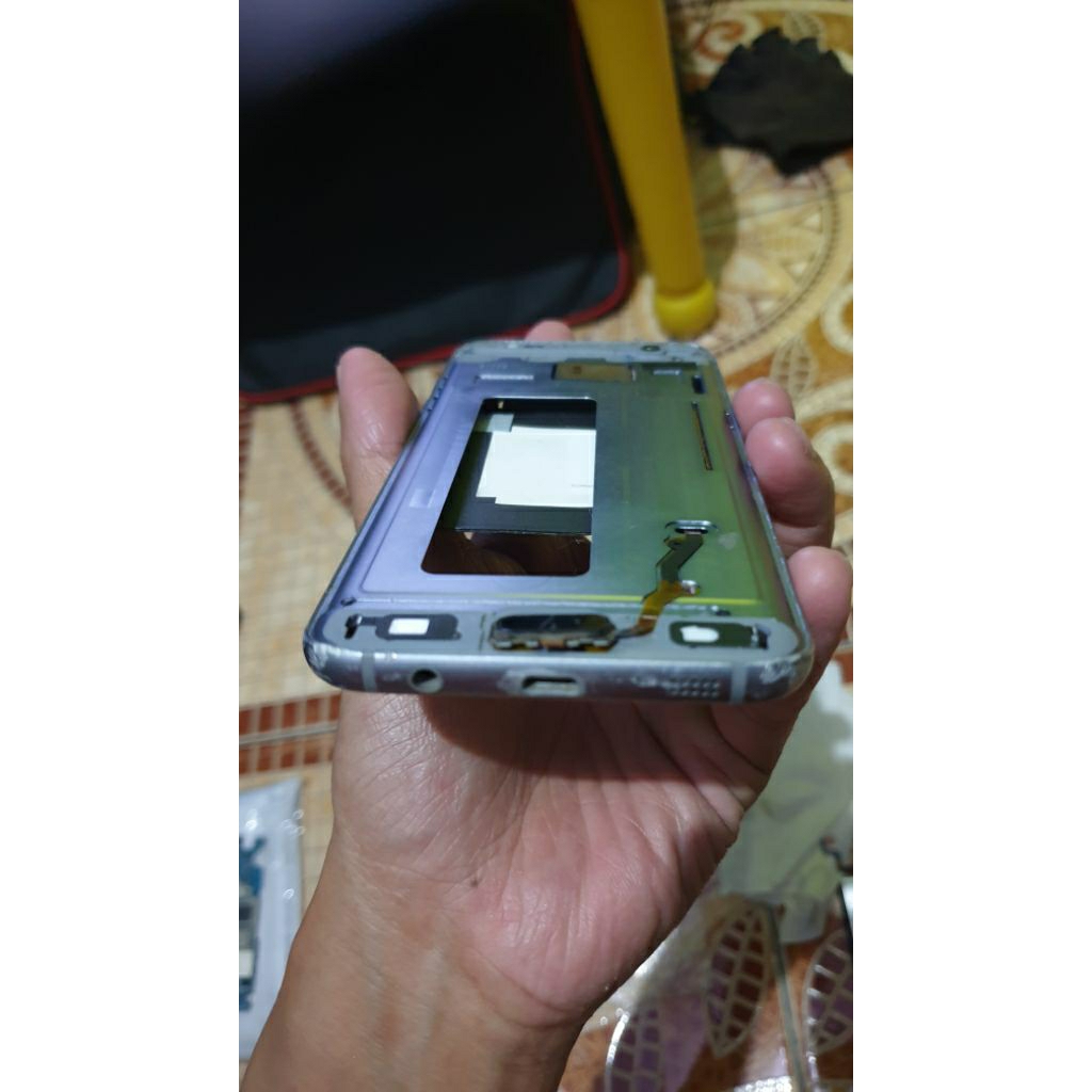 Frame samsung s7 edge casing tatakan tulang tengah samsung galaxy S7 edge