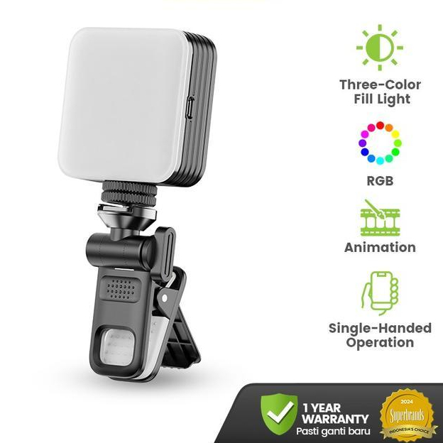 ROBOT Lampt RFL01 Lampu RGB Full Color Pockets Animation 360°