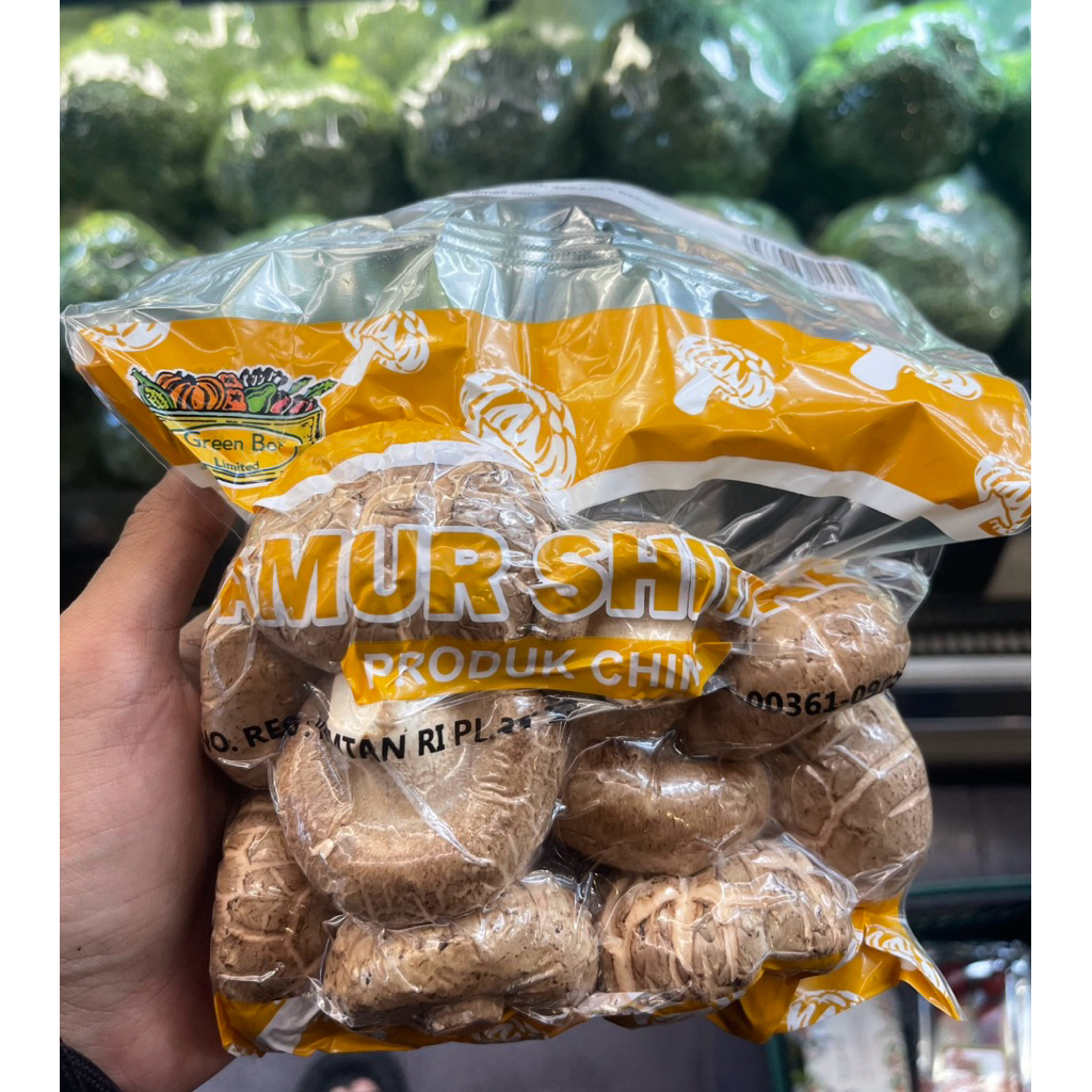 

Jamur Shitake Super Flowers / Jamur Shitake China 200gram