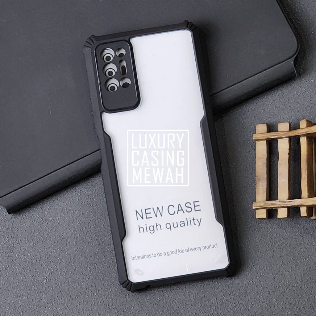 Case Clear Armor Shockproof Fusion Premium Casing for Tecno Pova 2 Tecno Pova 3 Tecno Pova 4 Tecno P